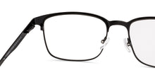 Load image into Gallery viewer, Black Rectangle Full Rim Men Eyeglasses by Lenskart-223059