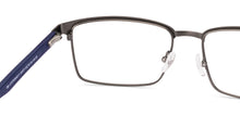 Load image into Gallery viewer, Blue Rectangle Full Rim Men Eyeglasses by Lenskart-223071
