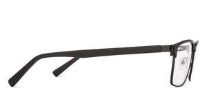 Black Rectangle Full Rim Men Eyeglasses by Lenskart-223072