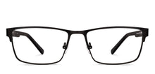 Load image into Gallery viewer, Black Rectangle Full Rim Men Eyeglasses by Lenskart-223073