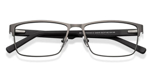Gunmetal Rectangle Full Rim Men Eyeglasses by Lenskart-223074