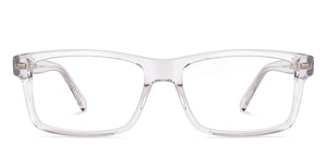 Transparent Rectangle Full Rim Men Eyeglasses by Lenskart-223078