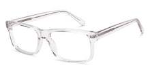 Load image into Gallery viewer, Transparent Rectangle Full Rim Men Eyeglasses by Lenskart-223078
