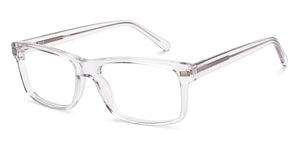Transparent Rectangle Full Rim Men Eyeglasses by Lenskart-223078