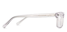 Load image into Gallery viewer, Transparent Rectangle Full Rim Men Eyeglasses by Lenskart-223078