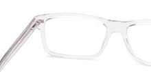 Load image into Gallery viewer, Transparent Rectangle Full Rim Men Eyeglasses by Lenskart-223078