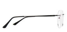 Load image into Gallery viewer, Black Square Rimless Unisex Eyeglasses by Lenskart-223179