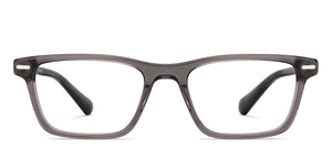 Gray Square Full Rim Unisex Eyeglasses by Lenskart-225818