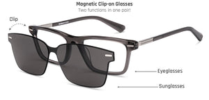 Gray Square Full Rim Unisex Eyeglasses by Lenskart-225818