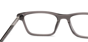 Gray Square Full Rim Unisex Eyeglasses by Lenskart-225818