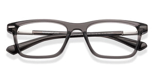 Gray Square Full Rim Unisex Eyeglasses by Lenskart-225818