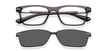 Load image into Gallery viewer, Gray Square Full Rim Unisex Eyeglasses by Lenskart-225818