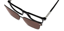 Load image into Gallery viewer, Black Rectangle Full Rim Unisex Eyeglasses by Lenskart-225819