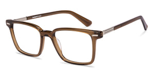 Black Rectangle Full Rim Unisex Eyeglasses by Lenskart-225820