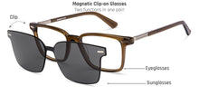 Load image into Gallery viewer, Black Rectangle Full Rim Unisex Eyeglasses by Lenskart-225820