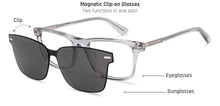 Load image into Gallery viewer, Gray Square Full Rim Unisex Eyeglasses by Lenskart-225822