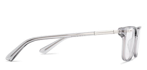 Gray Square Full Rim Unisex Eyeglasses by Lenskart-225822