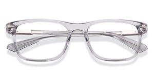 Gray Square Full Rim Unisex Eyeglasses by Lenskart-225822