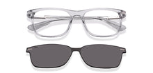 Load image into Gallery viewer, Gray Square Full Rim Unisex Eyeglasses by Lenskart-225822
