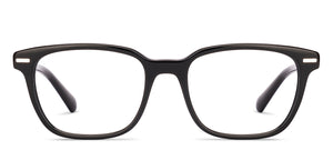 Black Rectangle Full Rim Unisex Eyeglasses by Lenskart-225825
