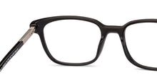 Load image into Gallery viewer, Black Rectangle Full Rim Unisex Eyeglasses by Lenskart-225825