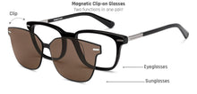 Load image into Gallery viewer, Black Rectangle Full Rim Unisex Eyeglasses by Lenskart-225825
