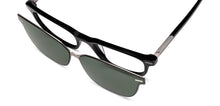 Load image into Gallery viewer, Black Rectangle Full Rim Unisex Eyeglasses by Lenskart-225825