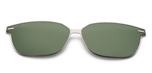 Gunmetal Rectangle Full Rim Unisex Accessories by Lenskart-226088