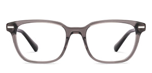 Gray Rectangle Full Rim Unisex Eyeglasses by Lenskart-225826