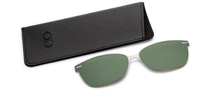 Gunmetal Rectangle Full Rim Unisex Accessories by Lenskart-226089