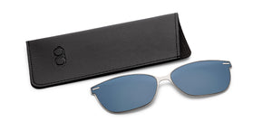 Gunmetal Rectangle Full Rim Unisex Accessories by Lenskart-226090