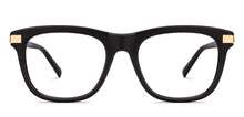 Load image into Gallery viewer, Black Wayfarer Full Rim Unisex Eyeglasses by John Jacobs-229029