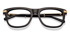 Black Wayfarer Full Rim Unisex Eyeglasses by John Jacobs-229029