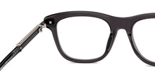 Load image into Gallery viewer, Grey Square Full Rim Unisex Eyeglasses by John Jacobs-229240