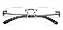 Load image into Gallery viewer, Gunmetal Square Rimless Men Eyeglasses by Lenskart-232212