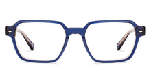 Load image into Gallery viewer, Blue Square Full Rim Unisex Eyeglasses by Lenskart-232711