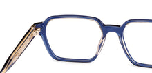 Load image into Gallery viewer, Blue Square Full Rim Unisex Eyeglasses by Lenskart-232711