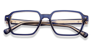 Blue Square Full Rim Unisex Eyeglasses by Lenskart-232711