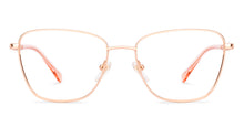Load image into Gallery viewer, Rose Gold Cat Eye Full Rim Women Eyeglasses by Lenskart-232717