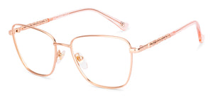 Rose Gold Cat Eye Full Rim Women Eyeglasses by Lenskart-232717
