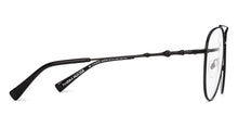 Load image into Gallery viewer, Black Aviator Full Rim Unisex Eyeglasses by Lenskart-232713