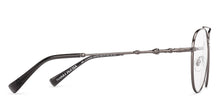 Load image into Gallery viewer, Gunmetal Aviator Full Rim Unisex Eyeglasses by Lenskart-232714