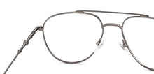 Load image into Gallery viewer, Gunmetal Aviator Full Rim Unisex Eyeglasses by Lenskart-232714