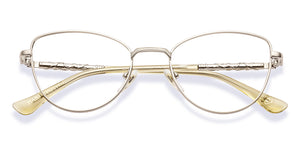 Silver Cat Eye Full Rim Women Eyeglasses by Lenskart-232716