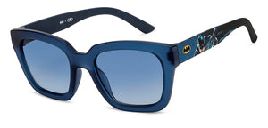 Blue Square Full Rim Kids Sunglasses by Hooper Online-212062
