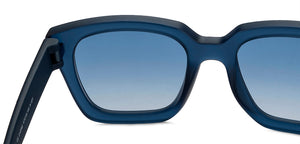 Blue Square Full Rim Kids Sunglasses by Hooper Online-212062