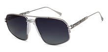 Load image into Gallery viewer, Silver Aviator Full Rim Unisex Sunglasses by Lenskart-217411
