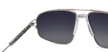 Load image into Gallery viewer, Silver Aviator Full Rim Unisex Sunglasses by Lenskart-217411