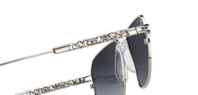 Load image into Gallery viewer, Silver Aviator Full Rim Unisex Sunglasses by Lenskart-217411
