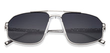 Load image into Gallery viewer, Silver Aviator Full Rim Unisex Sunglasses by Lenskart-217411